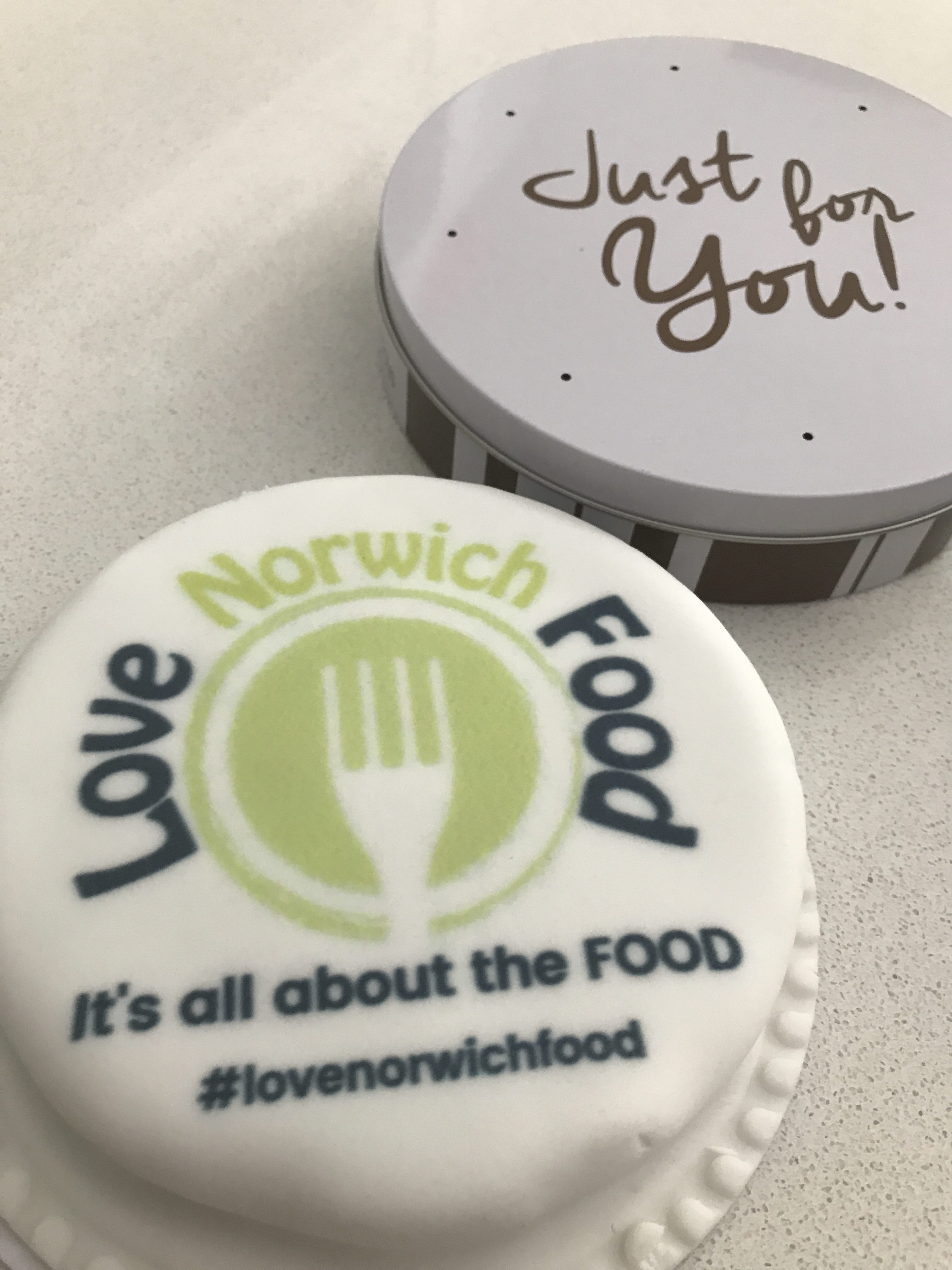 Promo 'Bakerdays' Personalised Delivered Letterbox Cakes Love Norwich Food